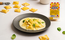 Sýrové ravioli