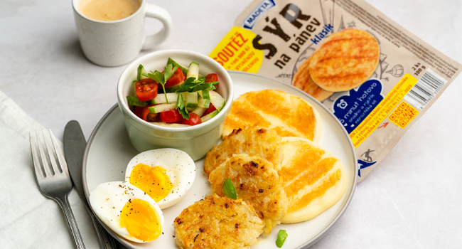 Brunch se Sýrem na pánev