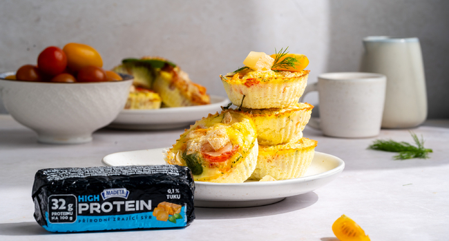 Proteinové vaječné muffiny