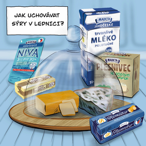 Jak správně uchovávat sýry v lednici?