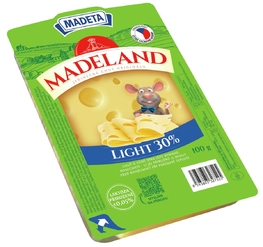  CHEESE MADELAND MAASDAMER 30% 100G SLICES