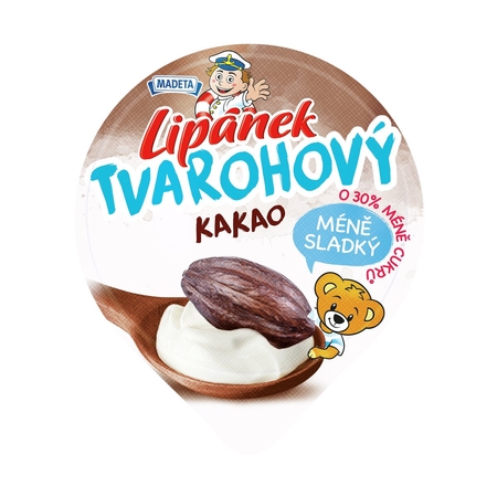 CURD DESSERT LIPÁNEK COCOA 30% LESS SUGAR 130G